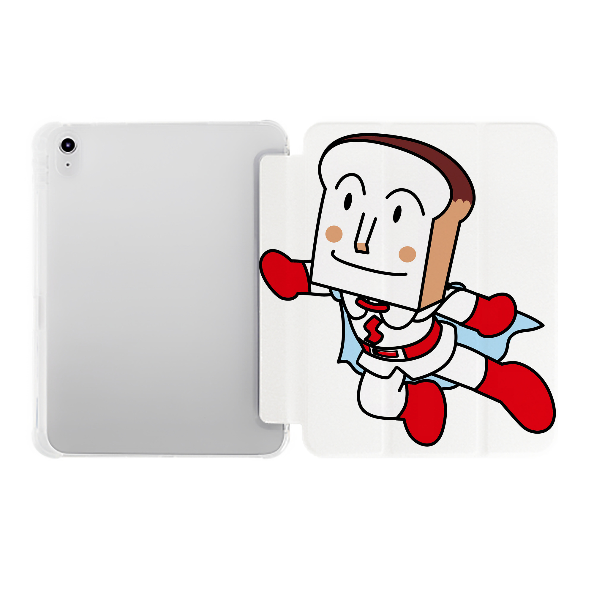 （画像用） アンパンマン Anpanman IPad ケース ペン収納付き 三つ折りスタンド PUレザー×シリコン 対応機種9.5/10.5/10.9インチ